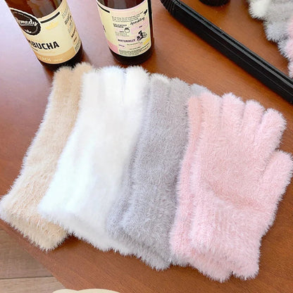 Lavisa - Soft Plush Winter Gloves for Women