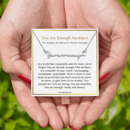 Lavisa - You Are Enough Necklace