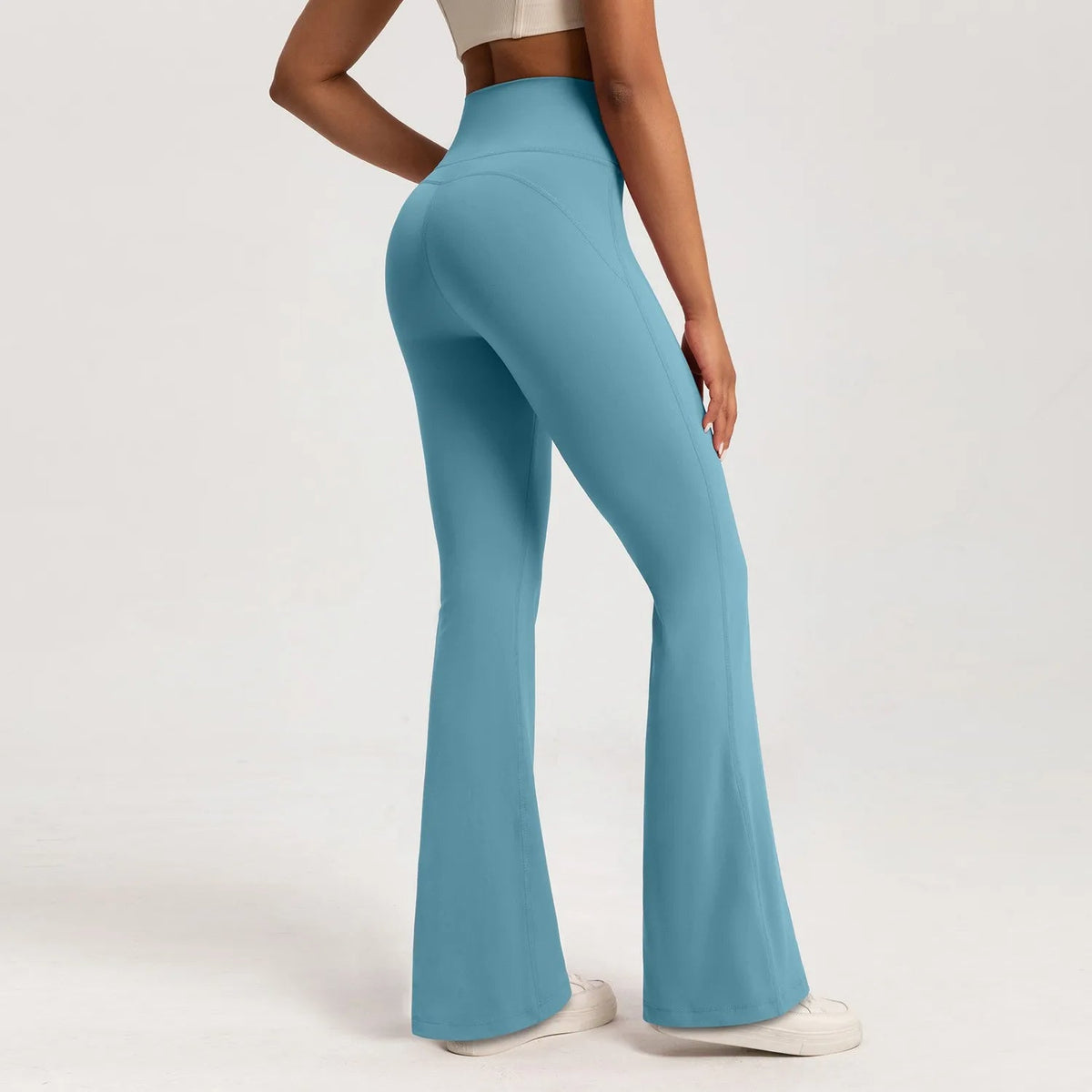 Lavisa - High Waist Flare Leggings