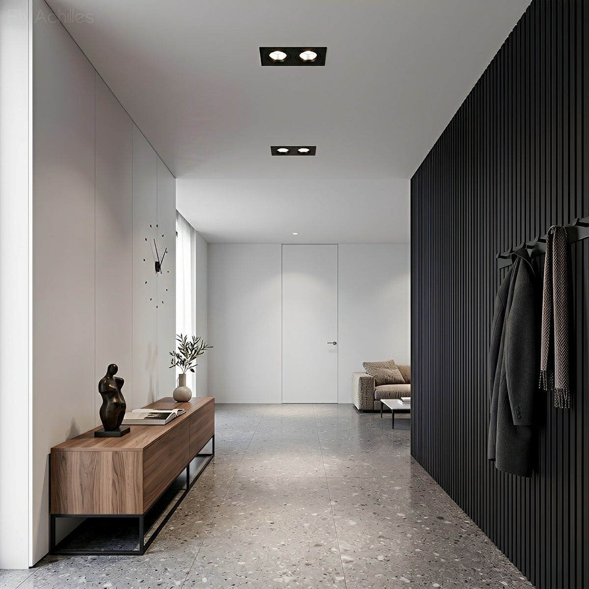 Lavisa - Dimmable Minimalist Dual Recessed LED Spotlight