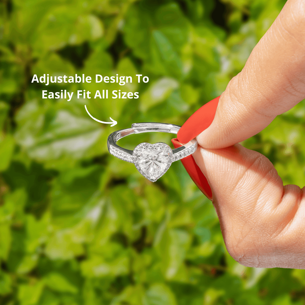 Lavisa - Self-Love Heart Ring