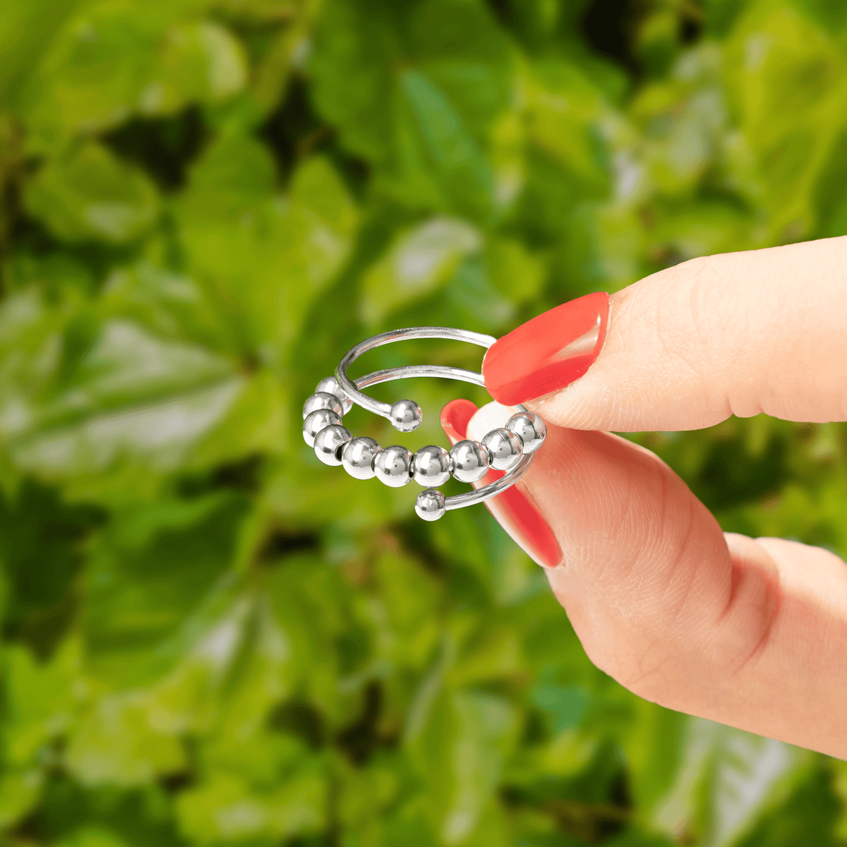 Lavisa - Stainless Steel Fidget Ring for Calm