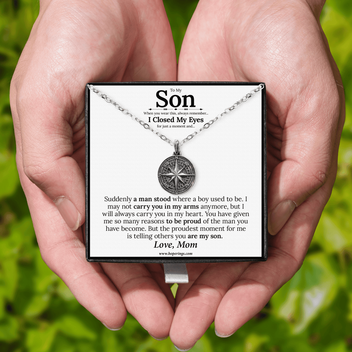 Lavisa - Son Compass Necklace
