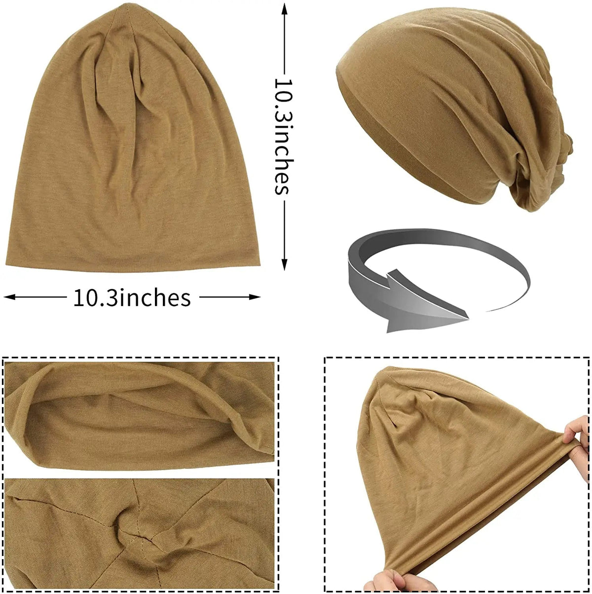 Lavisa - Unisex Slouchy Beanie Hat
