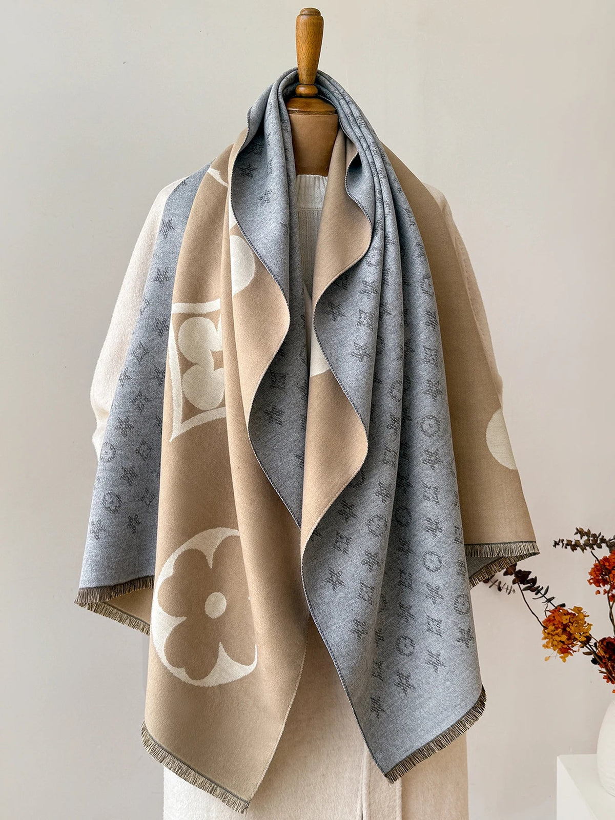 Lavisa - Luxury Faux Cashmere Winter Scarf Neck Warmer
