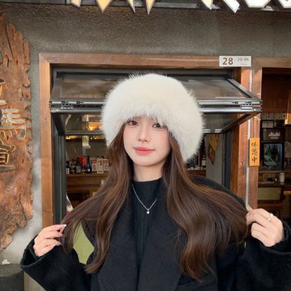 Lavisa - Women's Plush Winter Bucket Hat