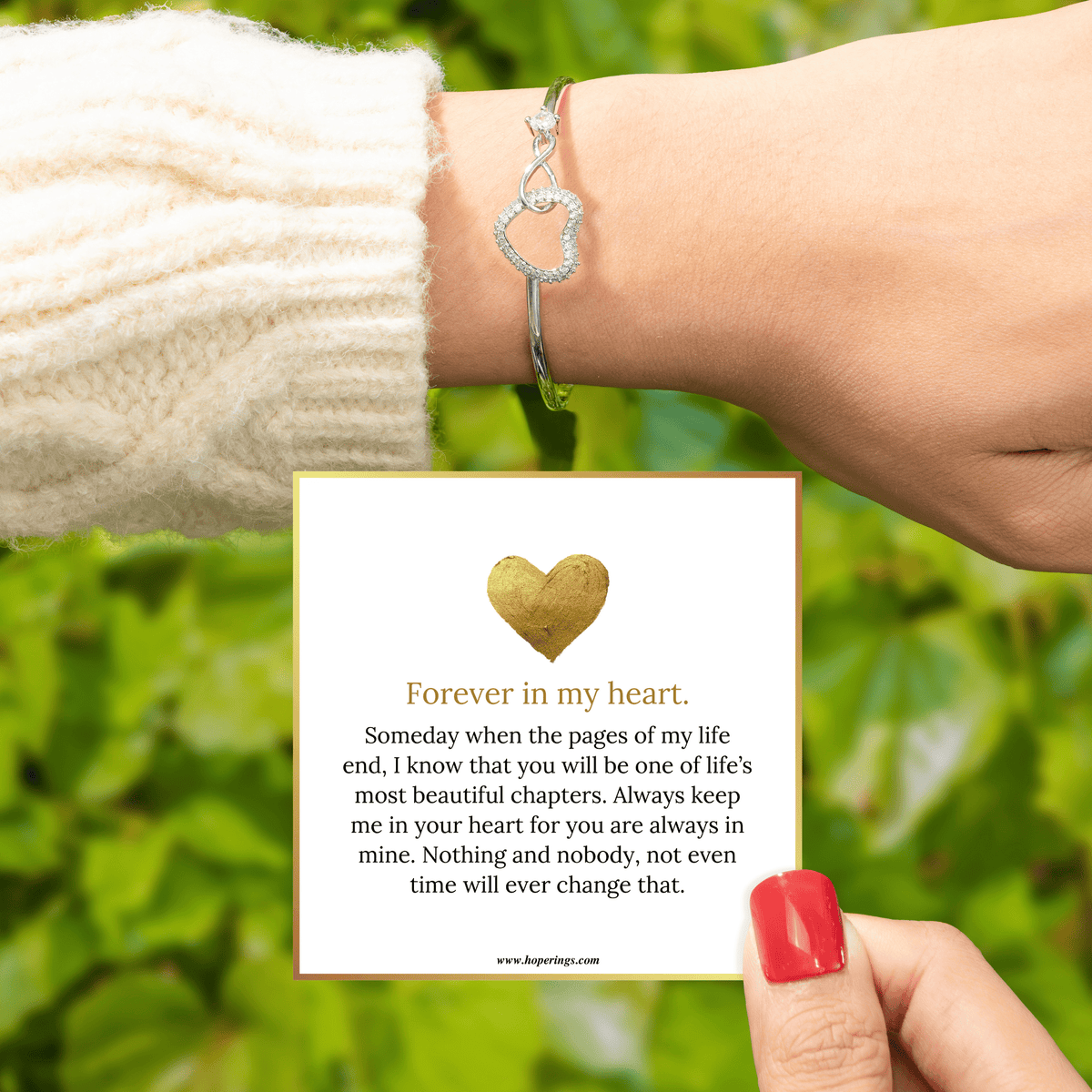 Lavisa - Forever In My Heart Adjustable Bracelet