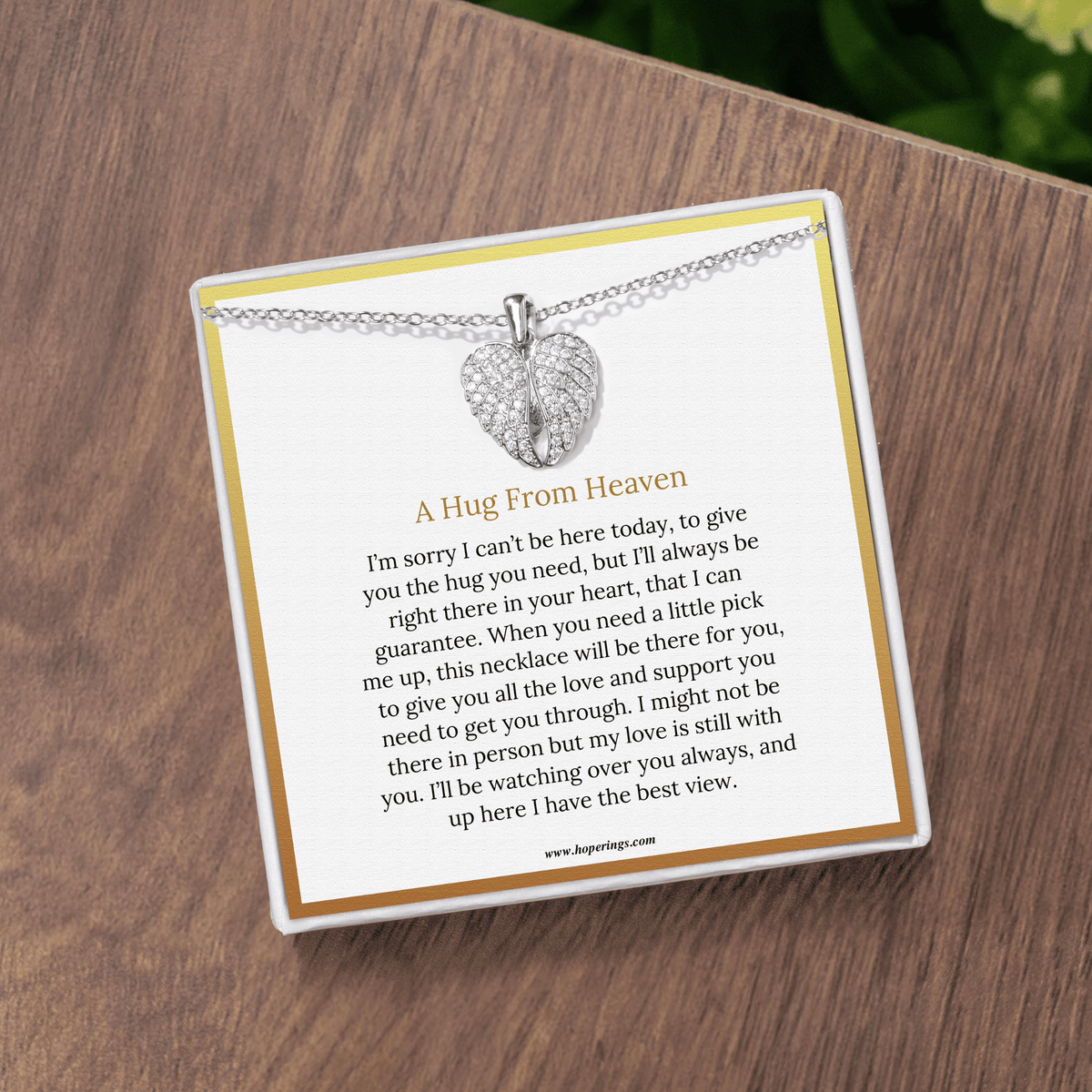 Lavisa - Hug From Heaven Memorial Necklace