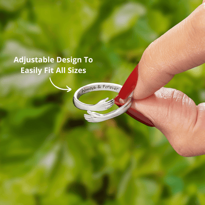 Lavisa - Adjustable Hug Ring Memorial Jewelry