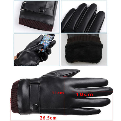 Lavisa - Touchscreen Men's Winter Leather Gloves