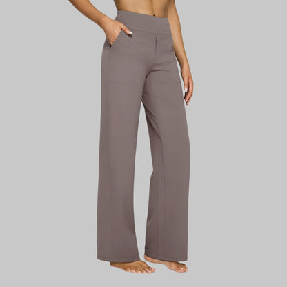 Lavisa - High-Waisted Wide-Leg Pants