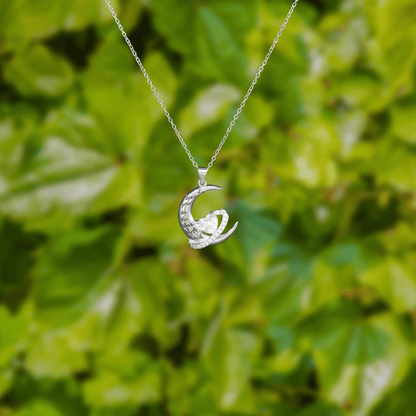 Lavisa - Moon and Back Love Necklace for Women