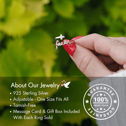 Lavisa - Adjustable Faith Ring for Daughter