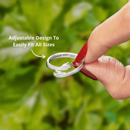 Lavisa - Big Sister Hug Adjustable Ring