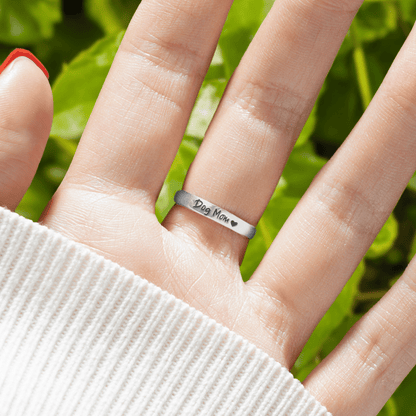 Lavisa - Dog Mom Paw Hug Ring