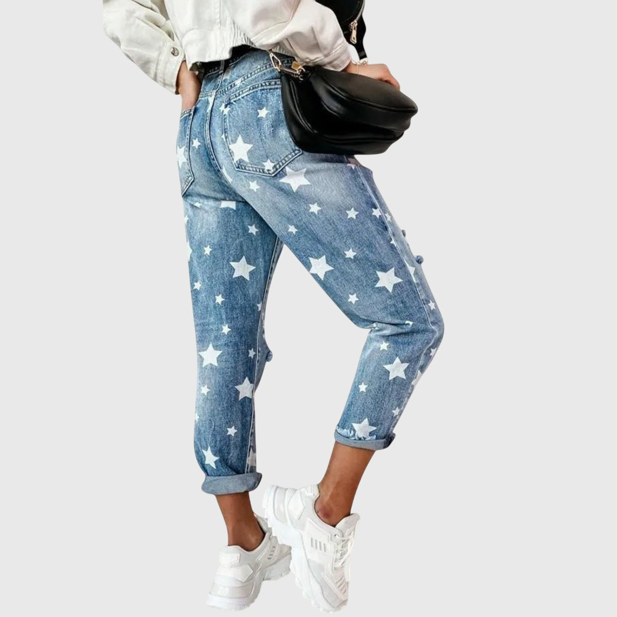 Lavisa - Women's Unique Patterned Comfortable Pants - Versatile Style
