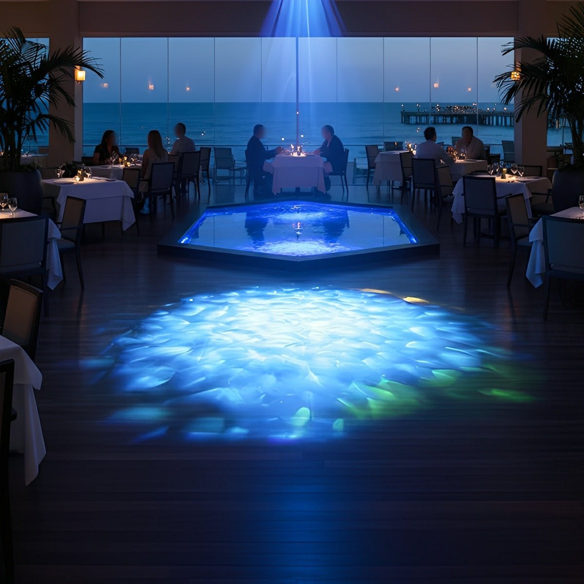 Lavisa - 3D Dynamic Ocean Water Wave LED Ambient Projector