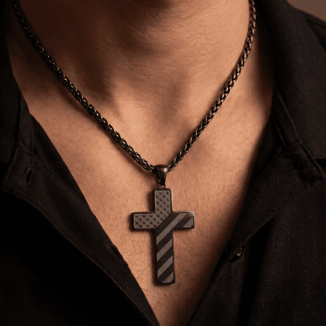 Lavisa - Men's Cross Necklace