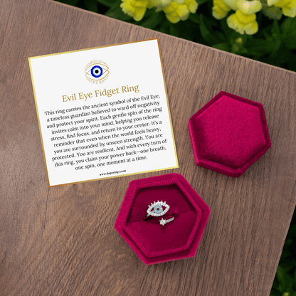 Lavisa - Evil Eye Fidget Ring