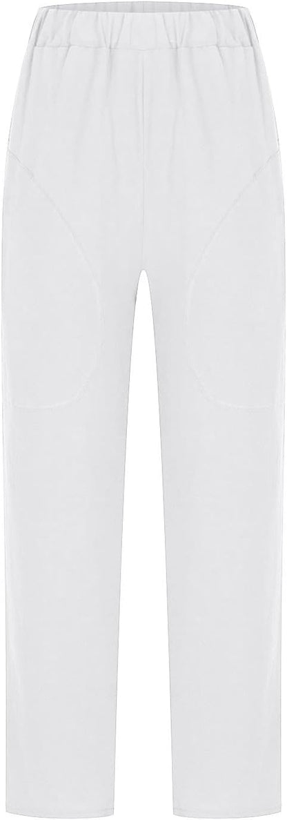 Lavisa - Women's High Waist Dress Pants Elegant Office Trousers