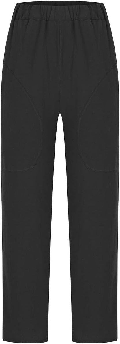 Lavisa - Women's High Waist Dress Pants Elegant Office Trousers