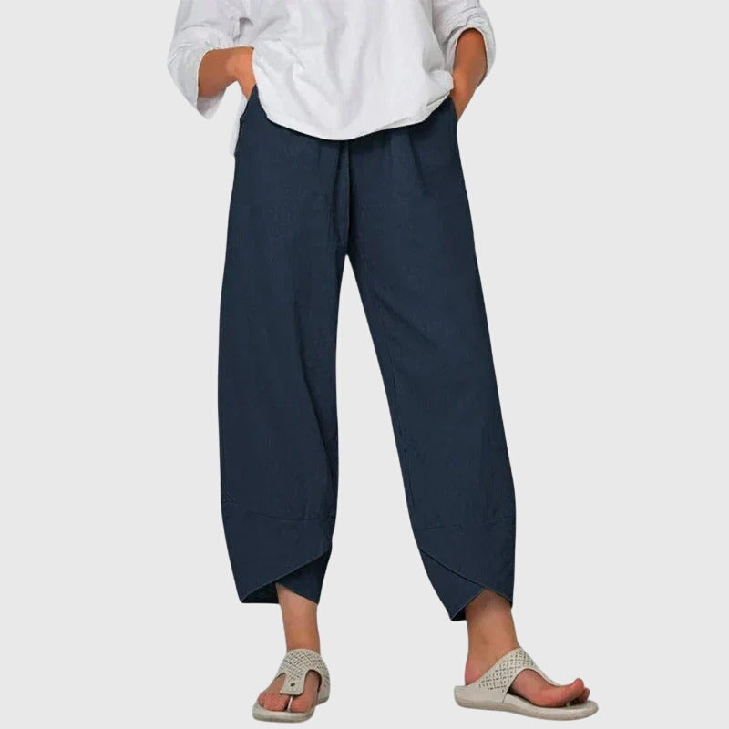 Lavisa - Lightweight Wide Leg Casual Pants