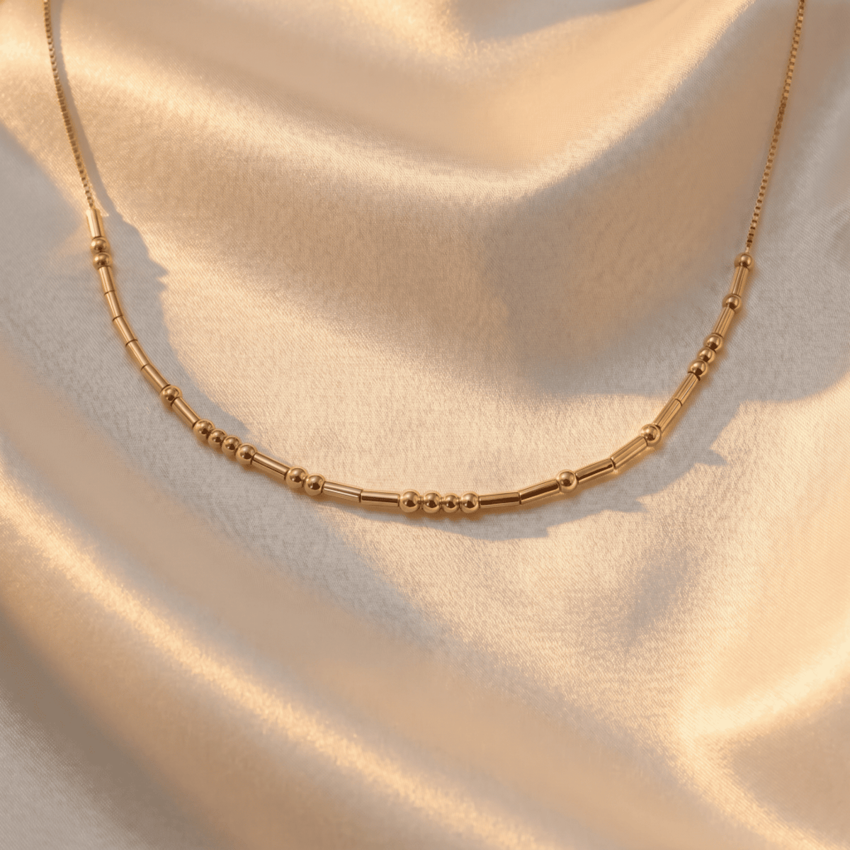 Lavisa - Morse Code Necklace