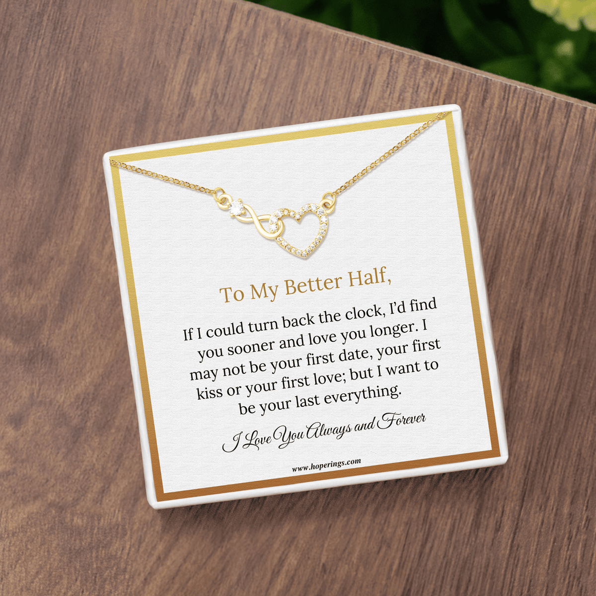 Lavisa - Forever Love Necklace Better Half Gift