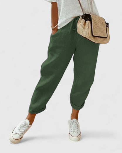 Lavisa - Elegant Tailored Wide Leg Pants for Women