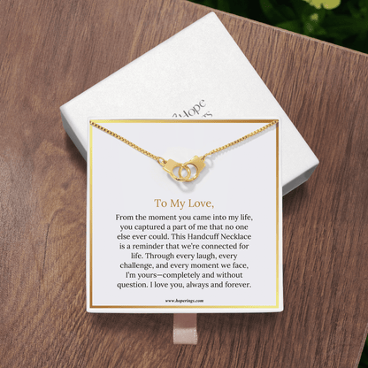 Lavisa - Symbolic Handcuff Pendant Necklace