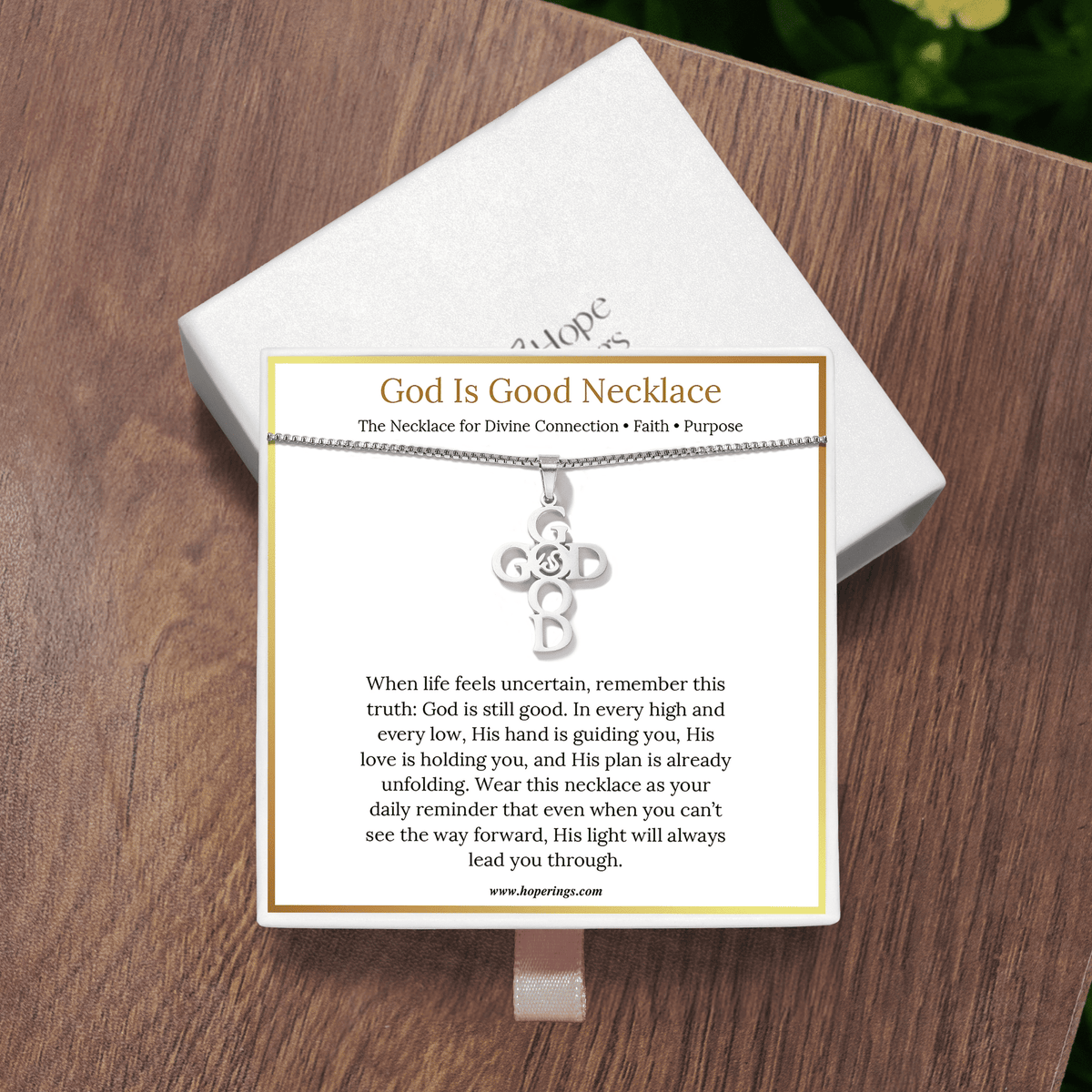 Lavisa - Memorial Faith Pendant Necklace
