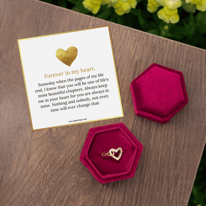 Lavisa - Forever In My Heart Adjustable Ring