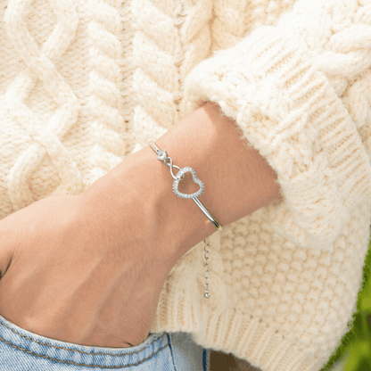 Lavisa - Forever Linked Mom Bracelet With Message Card