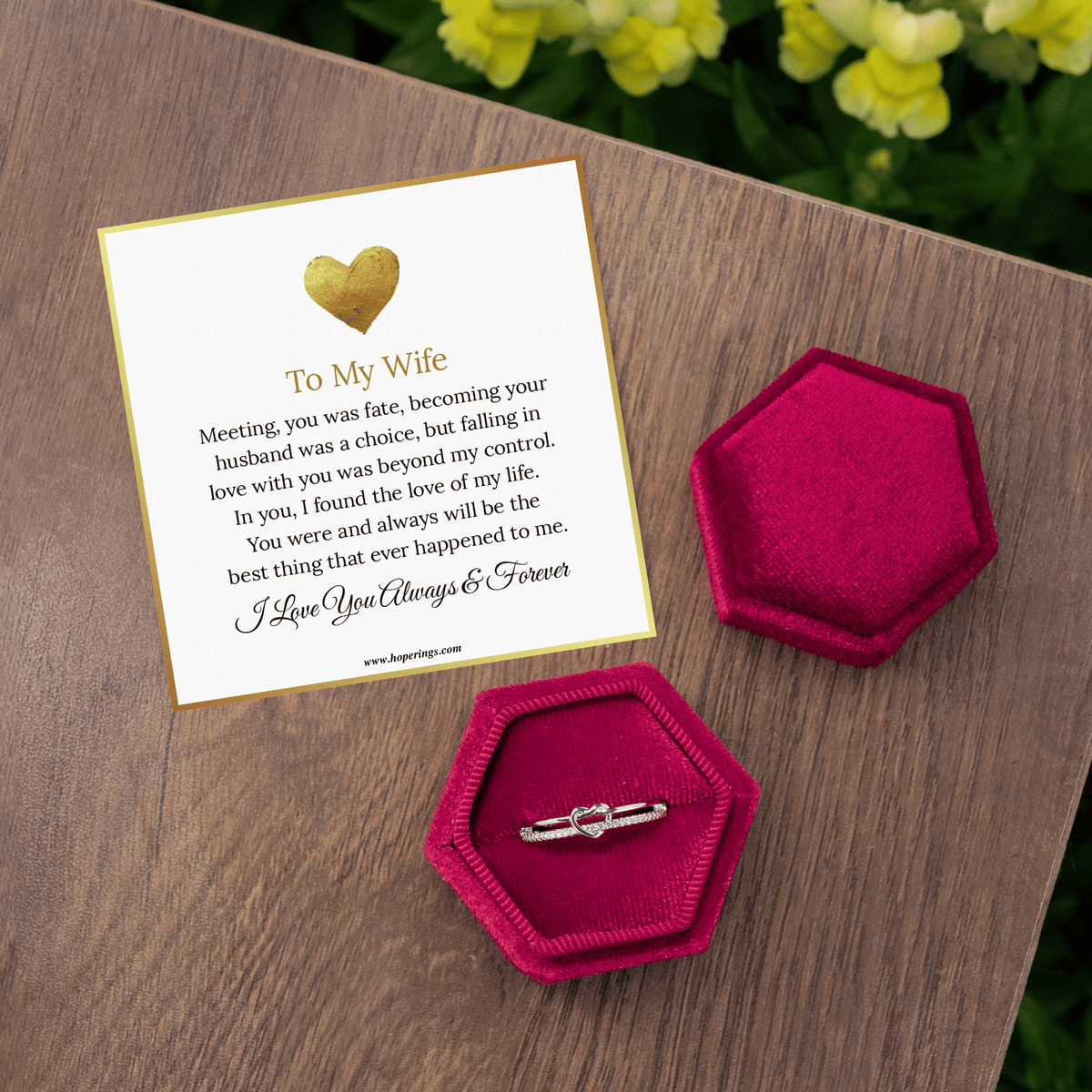 Lavisa - Wife Love Knot Ring