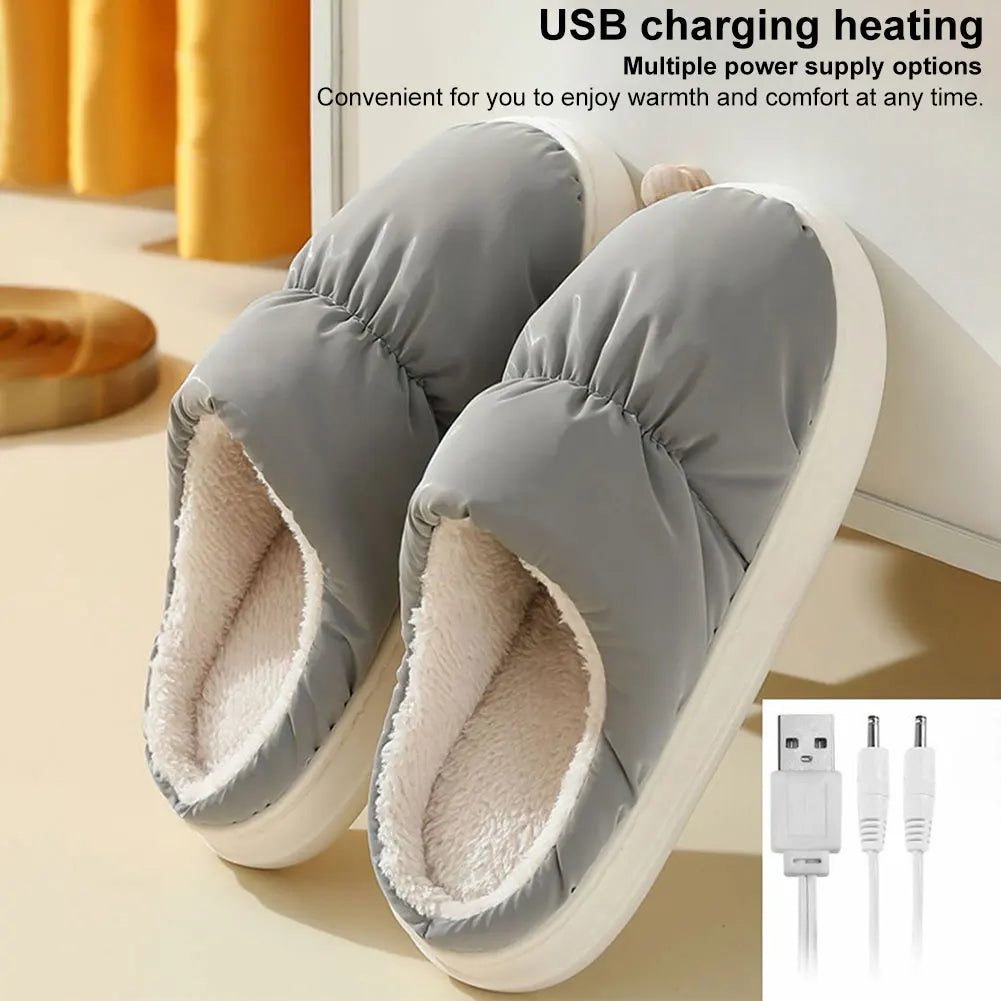 Lavisa - USB Heated Slippers - Electric Foot Warmer for Home & Office