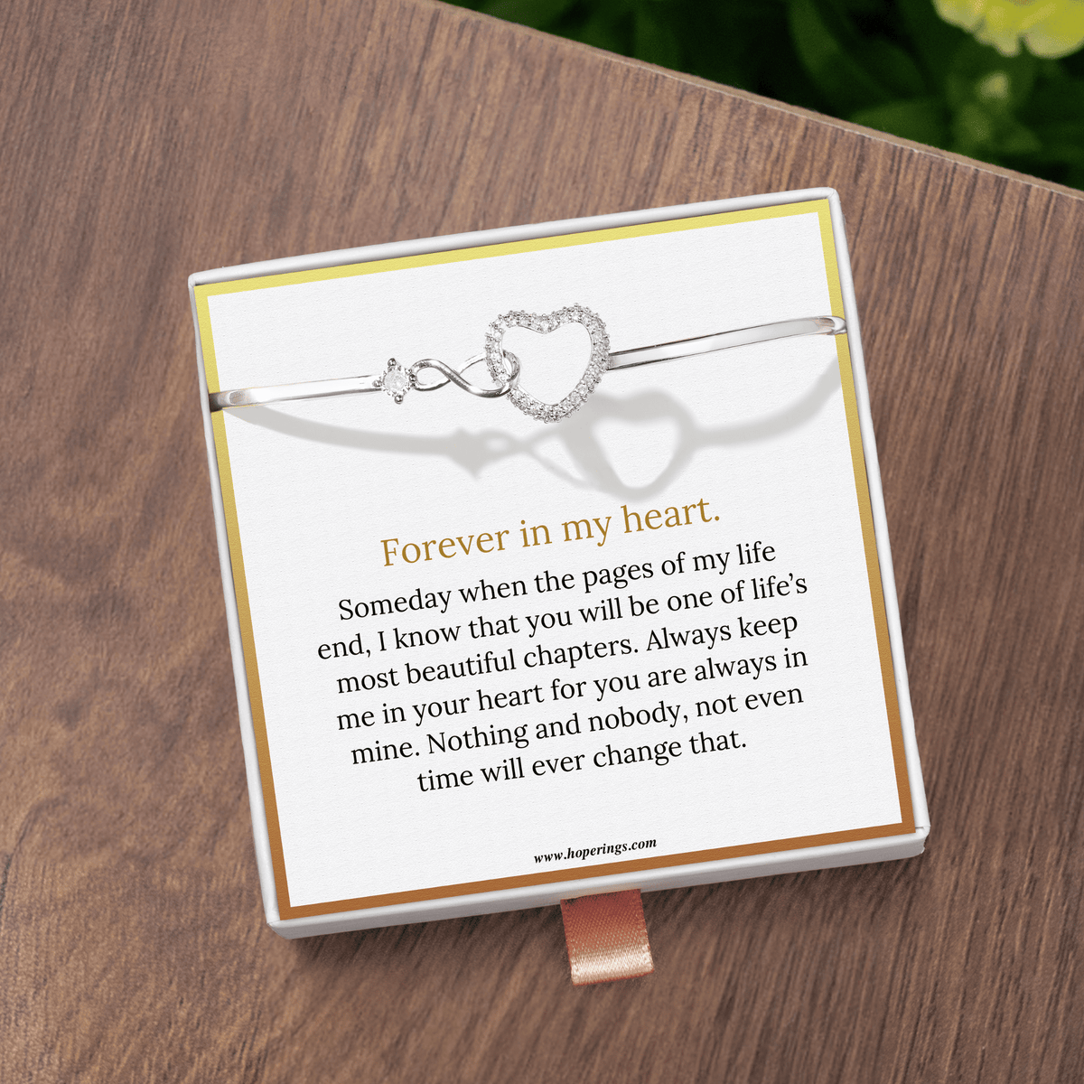 Lavisa - Forever In My Heart Adjustable Bracelet