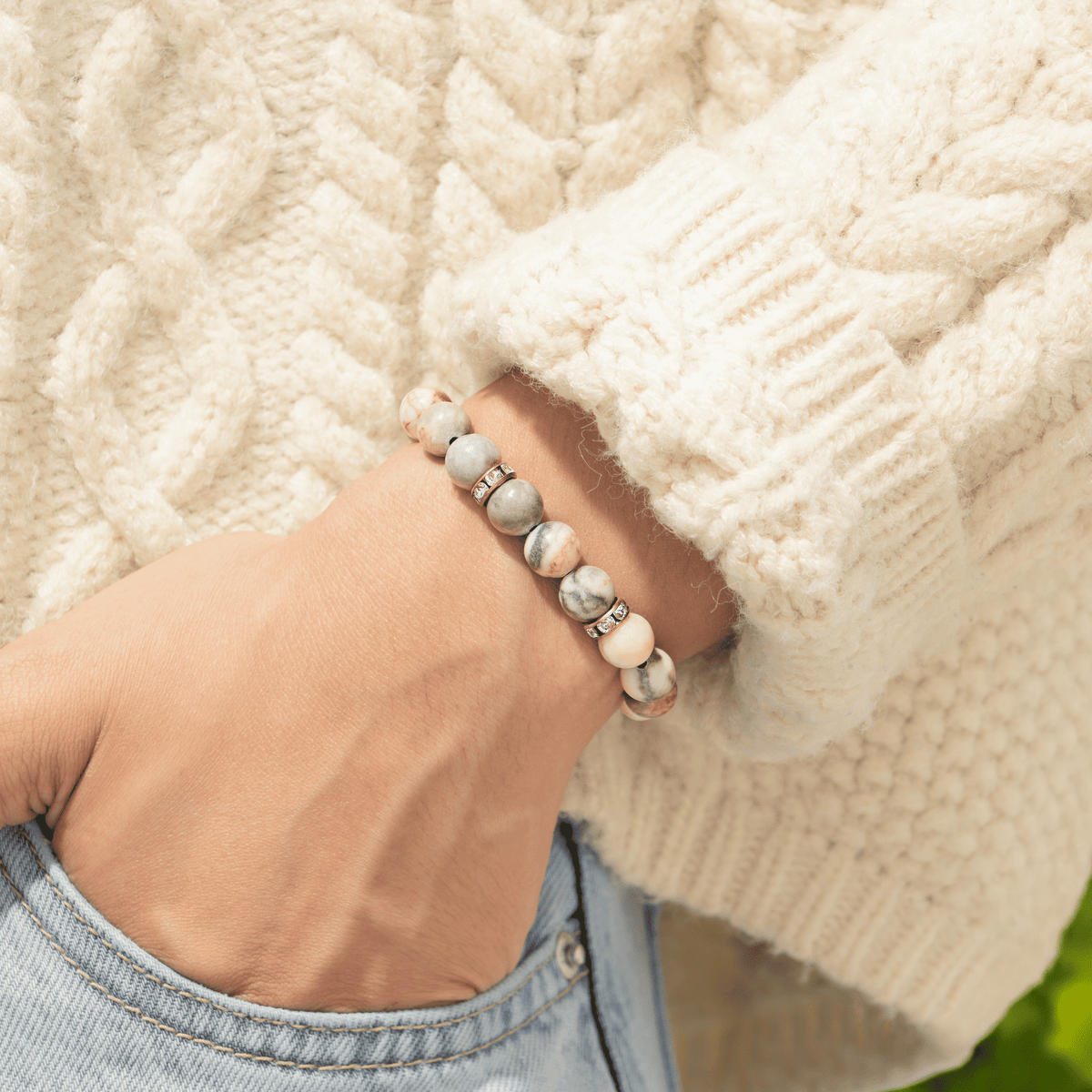 Lavisa - Calming Anxiety Relief Bracelet With Natural Gemstones