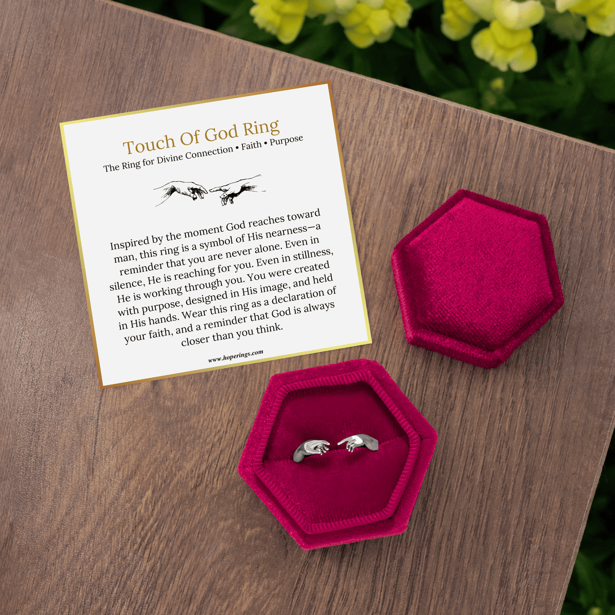 Lavisa - Touch Of God Ring