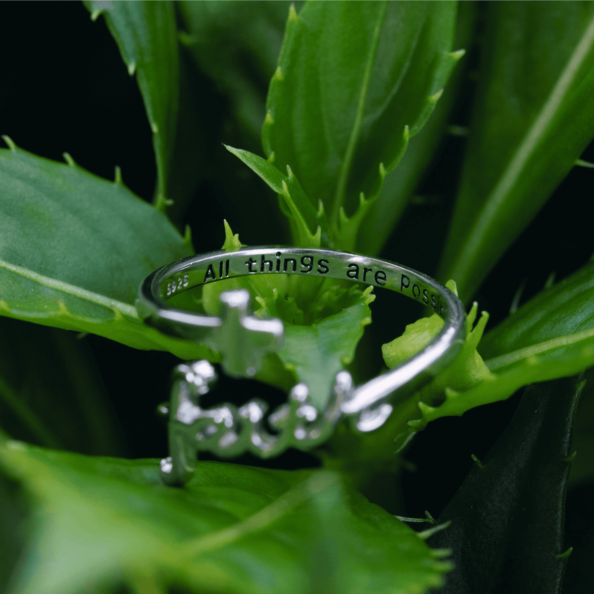 Lavisa - Adjustable Faith Ring for Daughter
