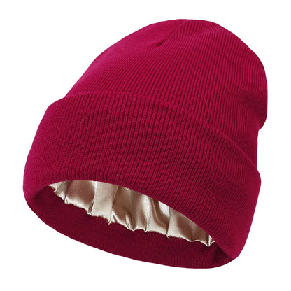 Lavisa - Satin Lined Hat Beanie Cap for Women