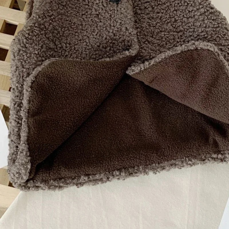 Lavisa - Kids Lamb Wool Winter Vest Outerwear
