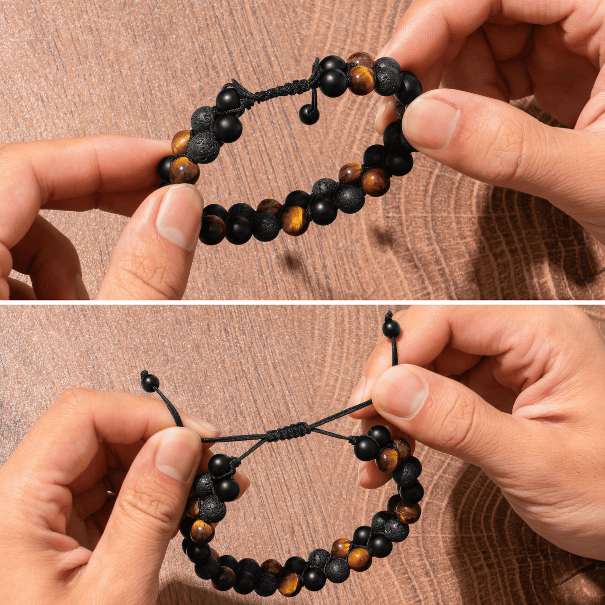 Lavisa - Triple Protection Stone Bracelet