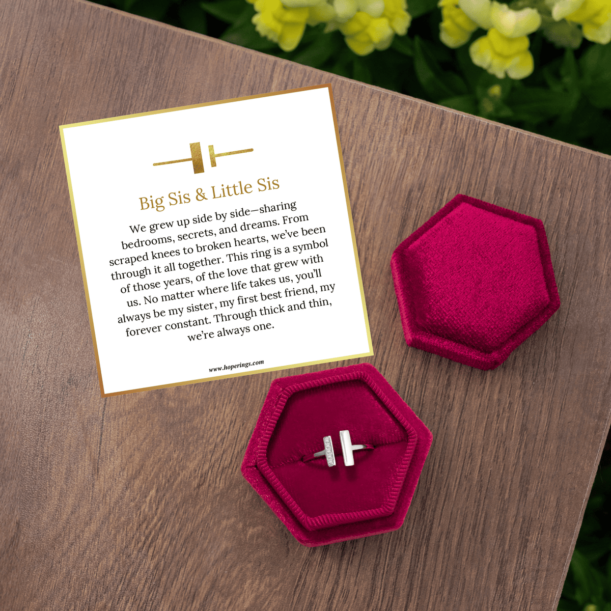 Lavisa - Adjustable Sister Ring