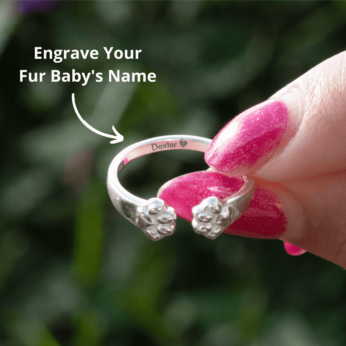 Lavisa - Memorial Paw Ring
