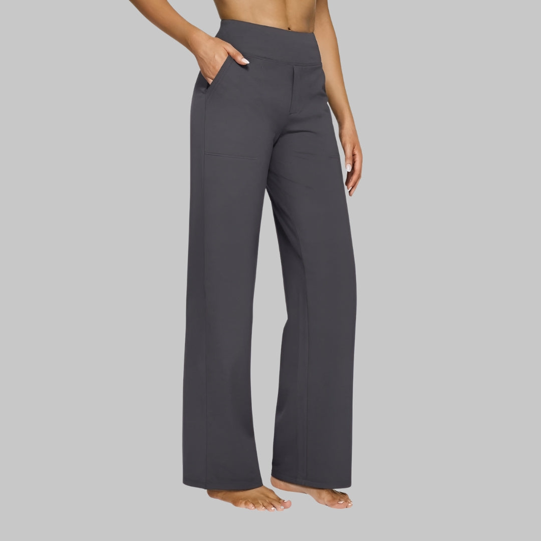 Lavisa - Straight-Leg Jersey Pants
