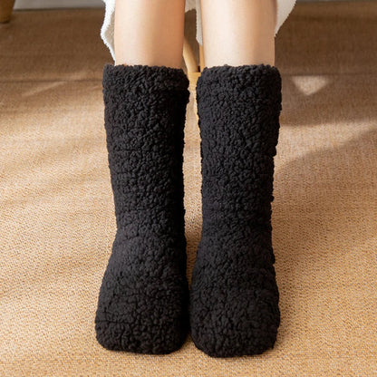 Lavisa - Plush Velvet Indoor Thermal Socks
