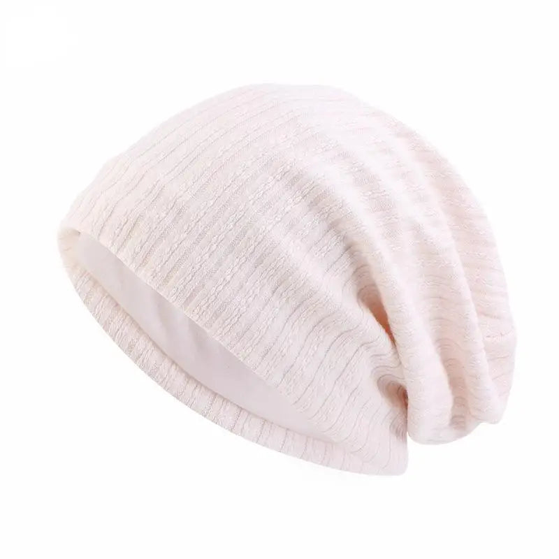 Lavisa - Wheat Pattern Cotton Beanie Hat for Autumn and Winter