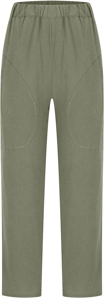 Lavisa - Women's High Waist Dress Pants Elegant Office Trousers