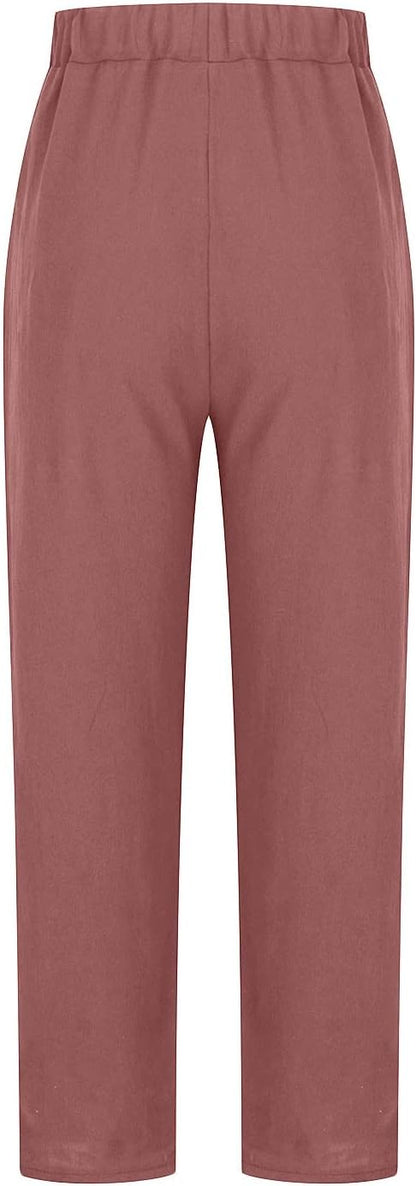 Lavisa - Women's High Waist Dress Pants Elegant Office Trousers