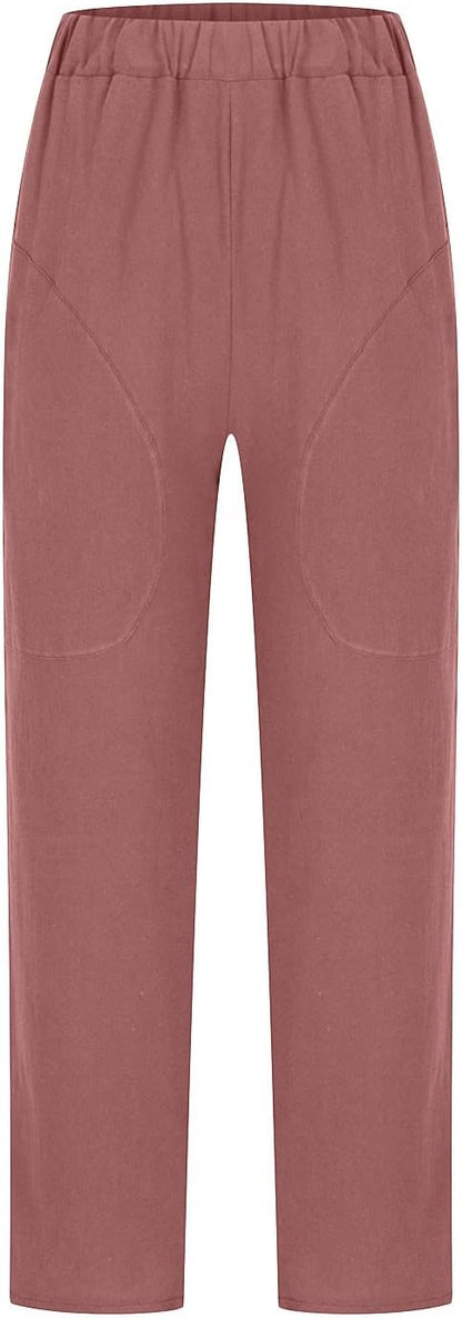 Lavisa - Women's High Waist Dress Pants Elegant Office Trousers